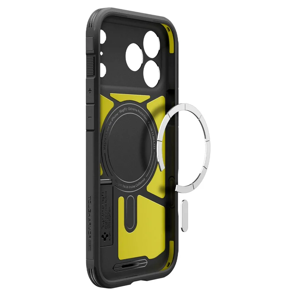 Apple iPhone 18 Pro Telefoni kaaned must SPIGEN TOUGH ARMOR T MAGSAFE