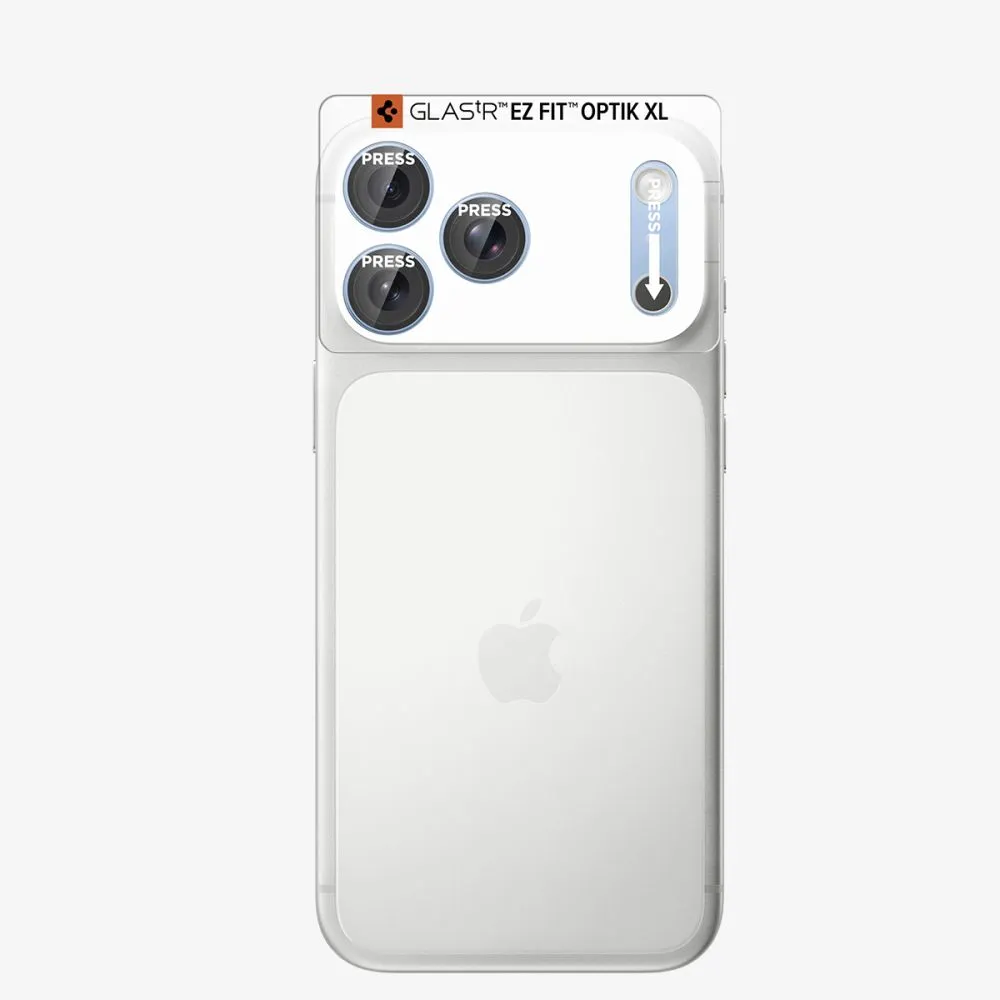 Apple iPhone 18 Pro panssarilasi  SPIGEN OPTIK PRO XL GLAS.TR EZ FIT CAMERA PROTECTOR