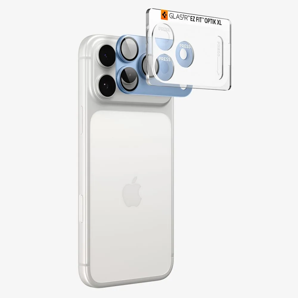 Apple iPhone 18 Pro panssarilasi  SPIGEN OPTIK PRO XL GLAS.TR EZ FIT CAMERA PROTECTOR