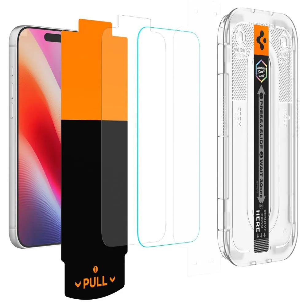 Apple iPhone 18 Pro panssarilasi  SPIGEN GLAS.TR EZ FIT PRO HD AC 2-PACK