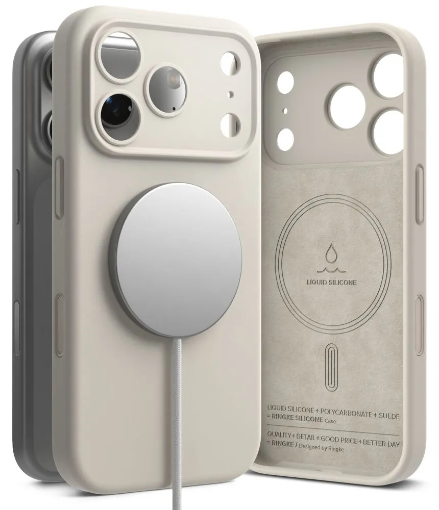 Apple iPhone 18 Pro Telefoni kaaned  RINGKE SILICONE MAGNETIC MAGSAFE