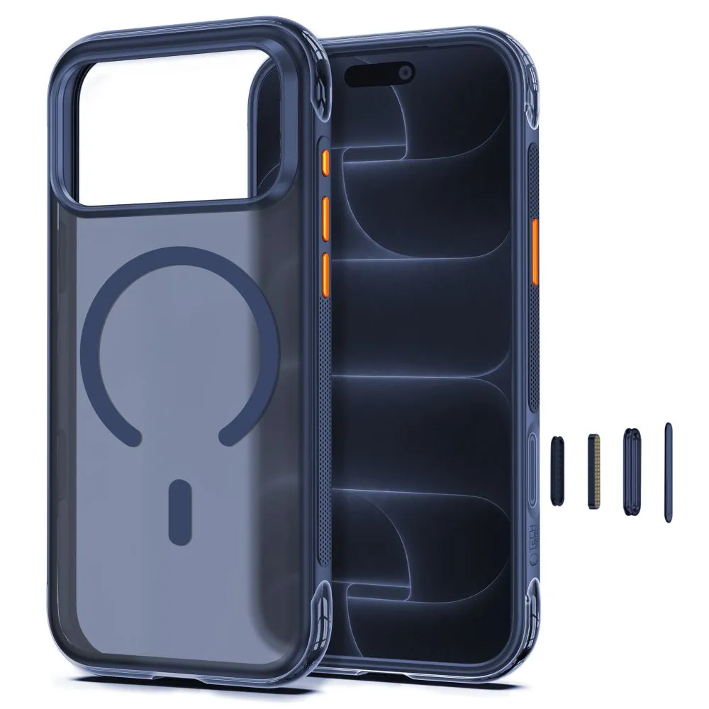 Apple iPhone 18 Pro Telefoni kaaned sinine TECH-PROTECT MAGAIR MAGSAFE CC
