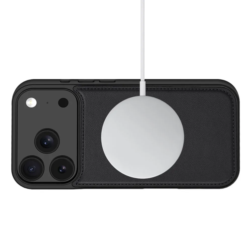 Apple iPhone 18 Pro suojakotelo musta TECH-PROTECT WALLET MAGSAFE