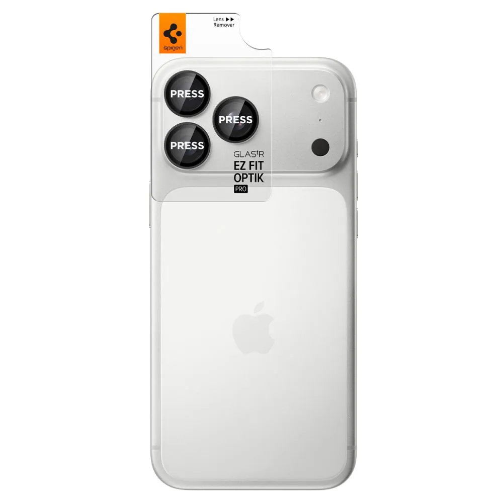 Apple iPhone 18 Pro panssarilasi  SPIGEN OPTIK PRO GLAS.TR EZ FIT CAMERA PROTECTOR 2-PACK