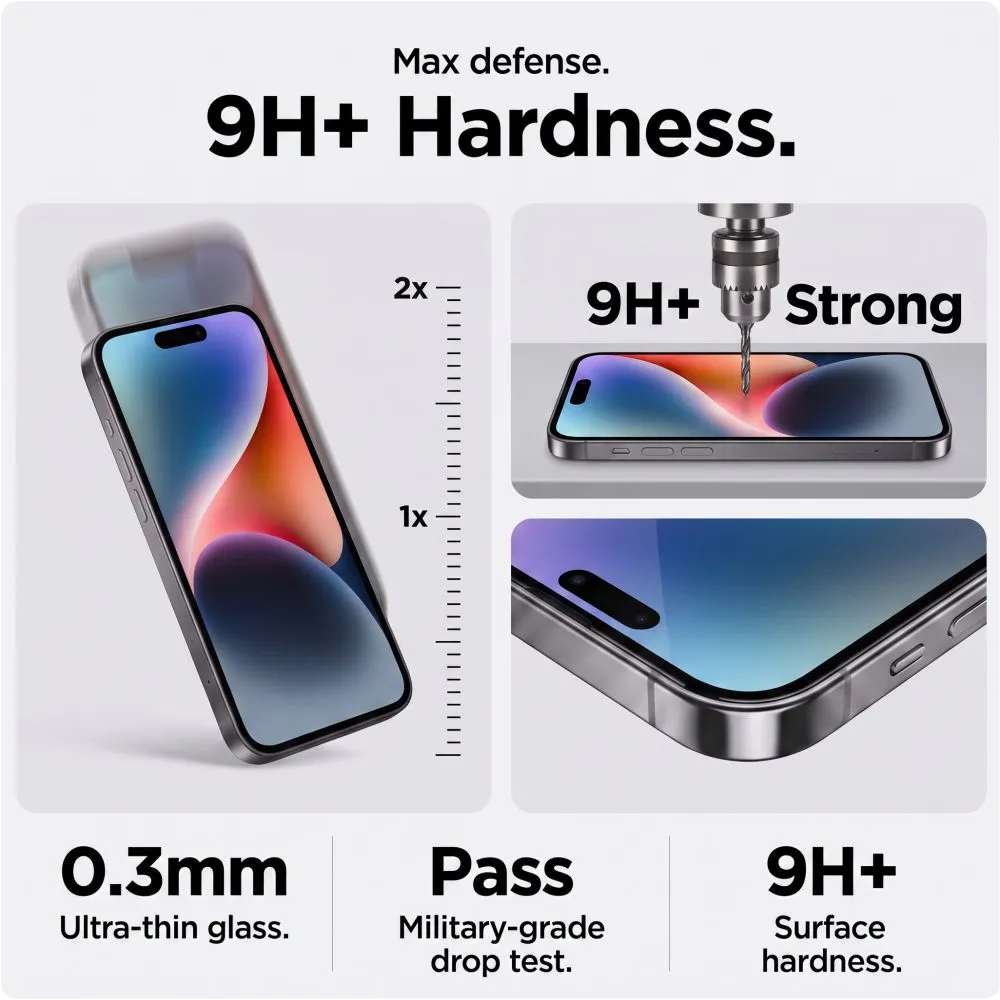 Apple iPhone 18 Pro Max Screen Protector TECH-PROTECT QUICK SET SPY+ PRIVACY 2-PACK