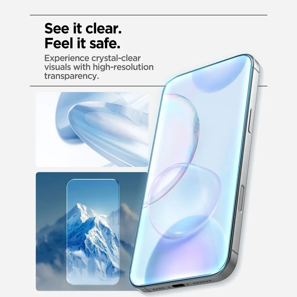 Apple iPhone 18 Pro Max Screen Protector SPIGEN ALM GLAS.TR SLIM 3-PACK