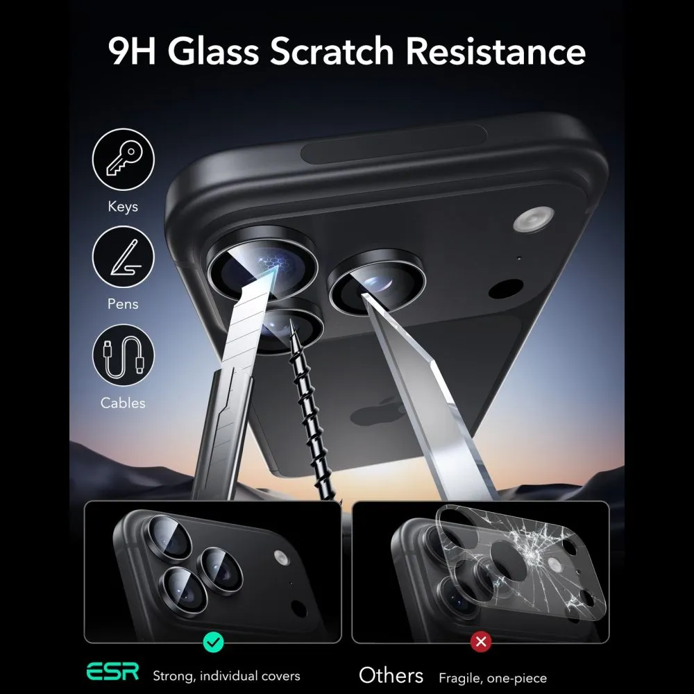 Apple iPhone 18 Pro Max Screen Protector ESR ARMORITE CAMERA PROTECTOR 2-PACK