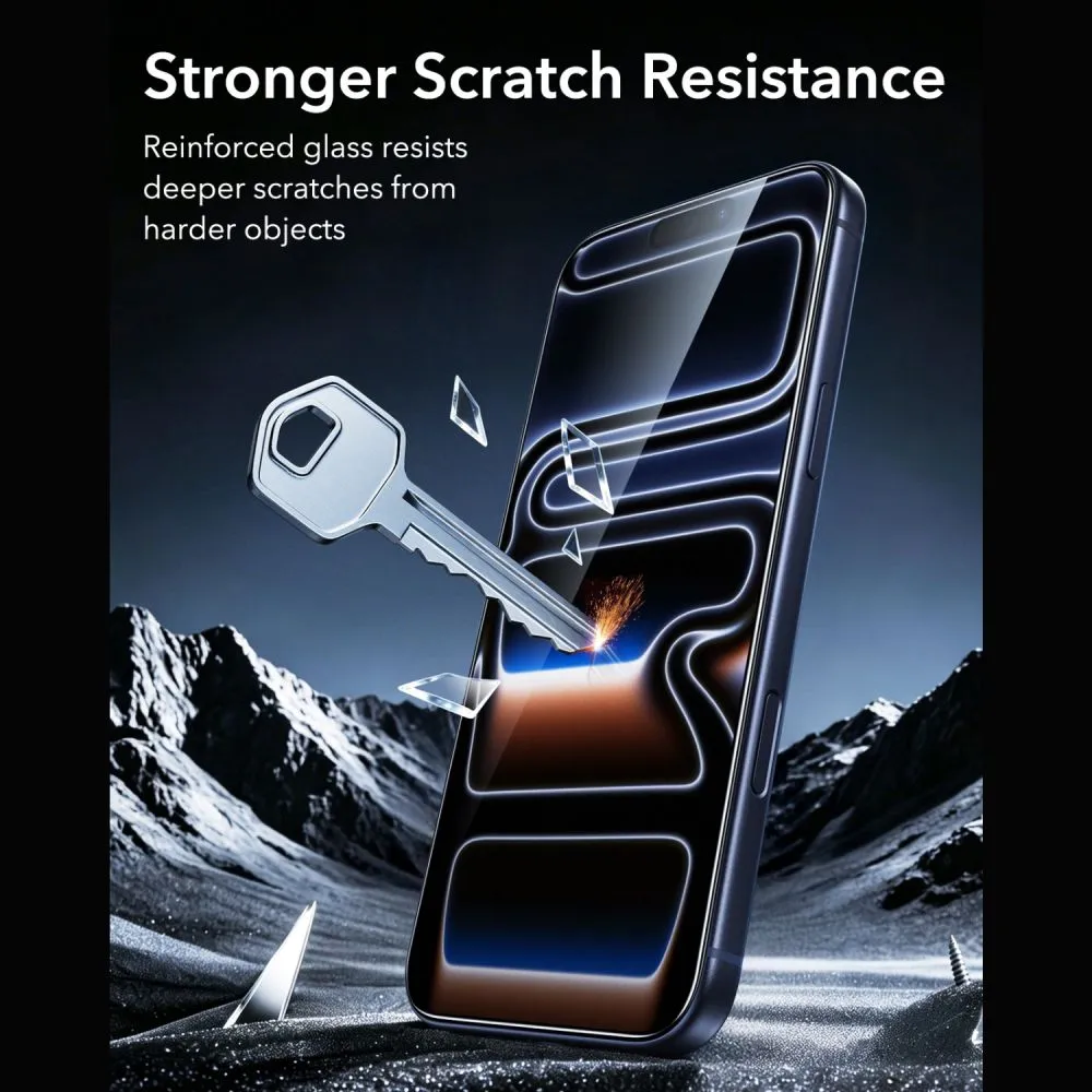 Apple iPhone 18 Pro Max Screen Protector ESR ULTRAFIT ARMORITE TEMPERED GLASS 2-PACK