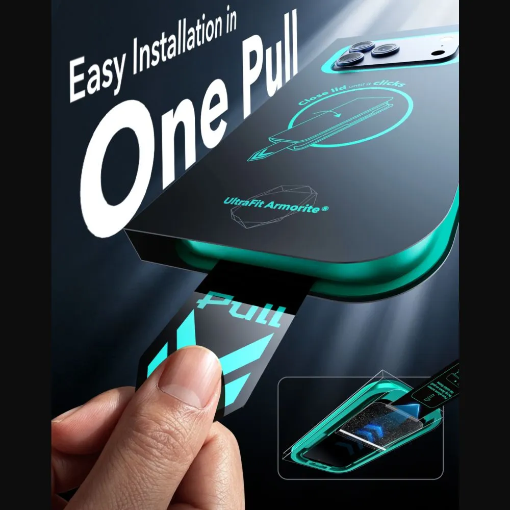 Apple iPhone 18 Pro Max Screen Protector ESR ULTRAFIT ARMORITE TEMPERED GLASS PRIVACY 2-PACK