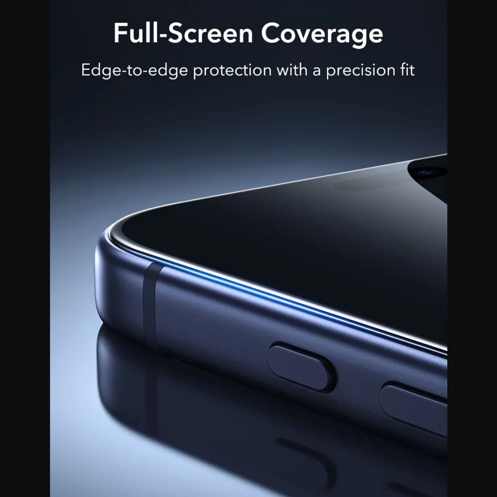 Apple iPhone 18 Pro Max Screen Protector ESR ULTRAFIT ARMORITE TEMPERED GLASS PRIVACY 2-PACK
