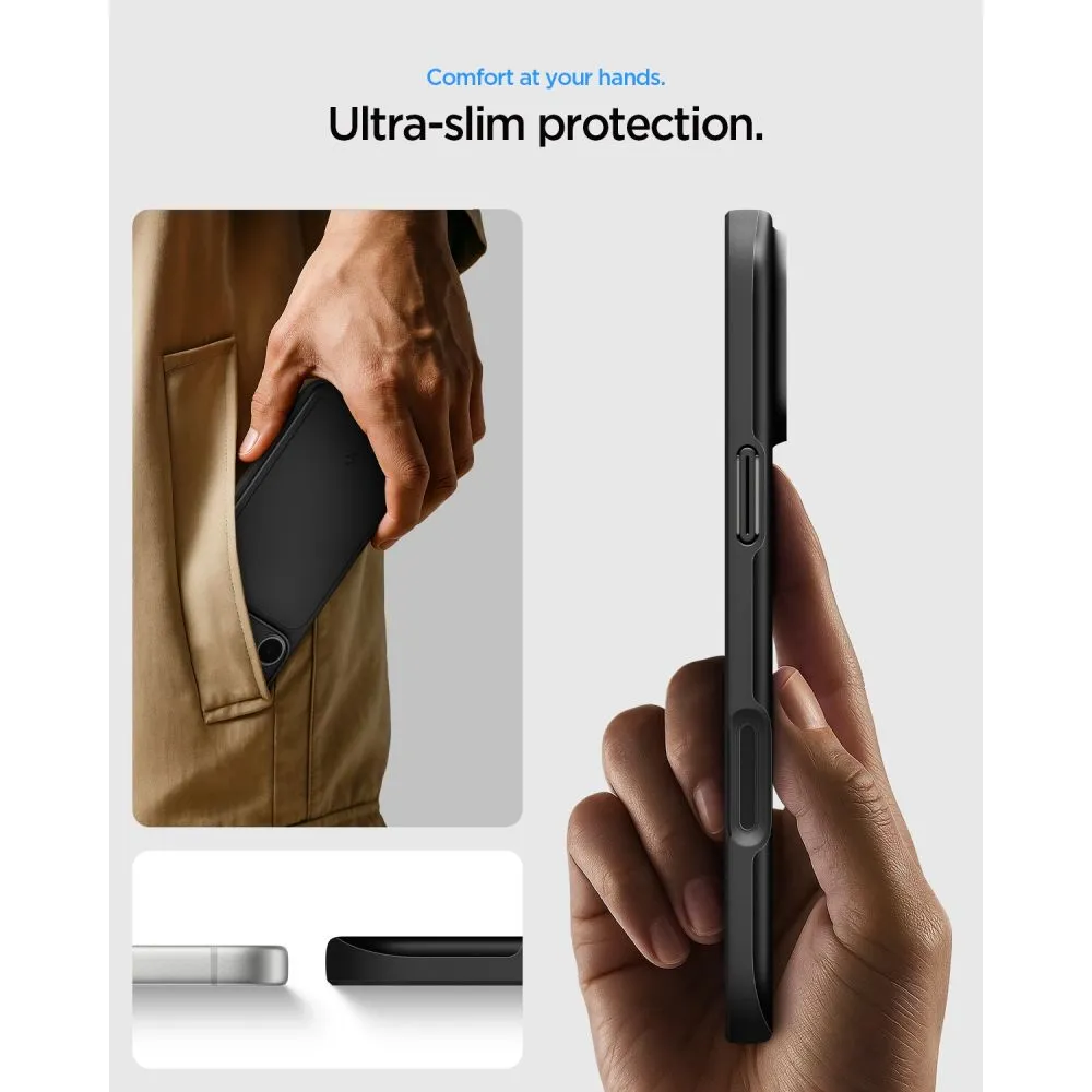 Apple iPhone 18 Pro Max SPIGEN THIN FIT MAGSAFE чехол черный