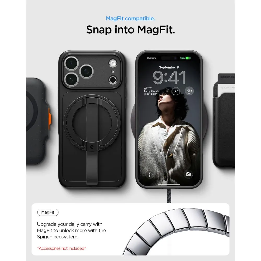 Apple iPhone 18 Pro Max SPIGEN THIN FIT MAGSAFE чехол черный