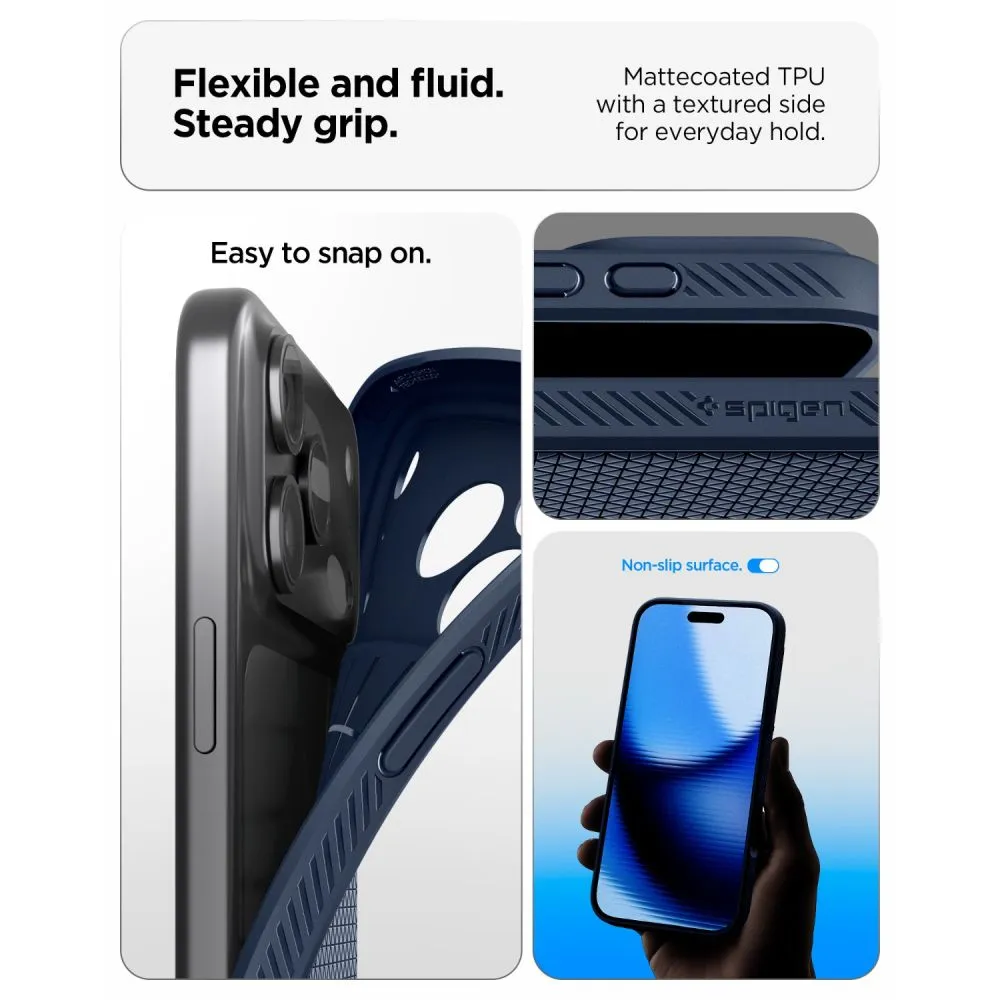 Apple iPhone 18 Pro Max Telefoni kaaned sinine SPIGEN LIQUID AIR