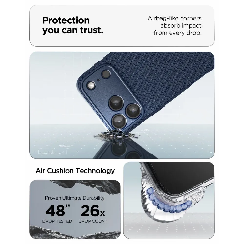 Apple iPhone 18 Pro Max Telefoni kaaned sinine SPIGEN LIQUID AIR