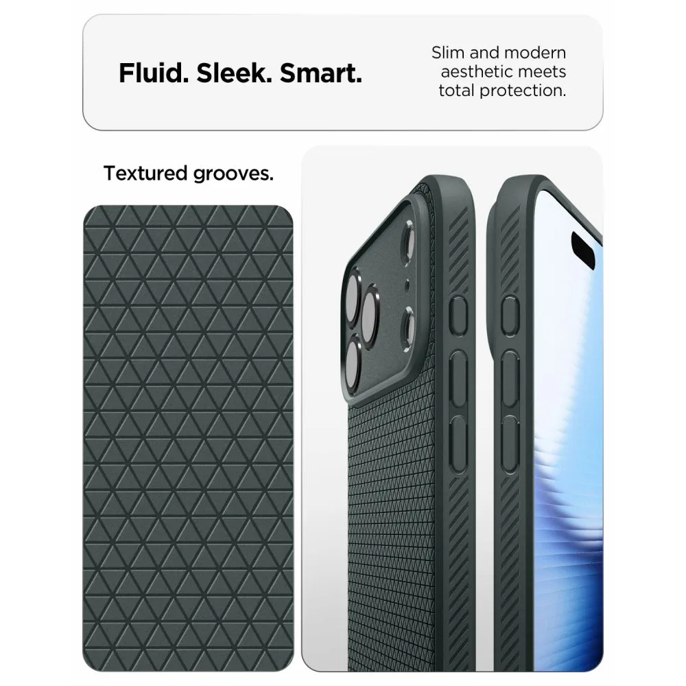 Apple iPhone 18 Pro Max Telefona vāciņš zaļš SPIGEN LIQUID AIR