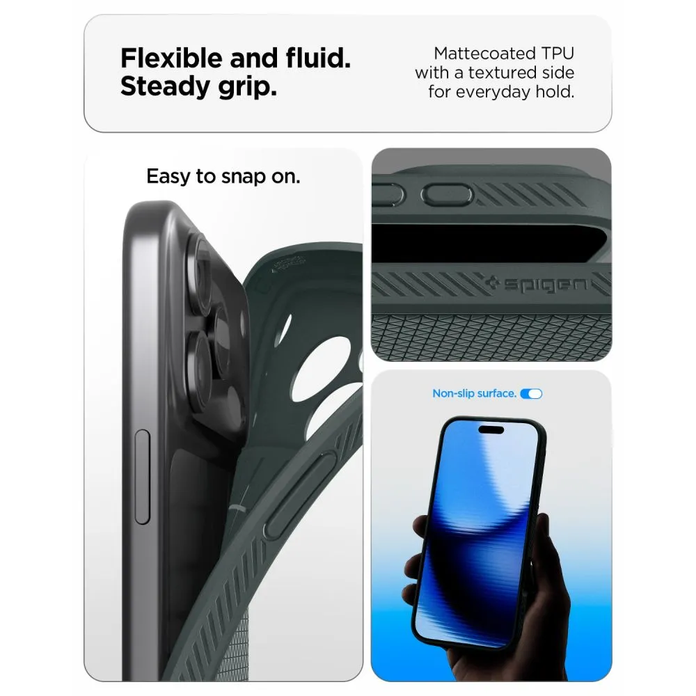 Apple iPhone 18 Pro Max Telefona vāciņš zaļš SPIGEN LIQUID AIR