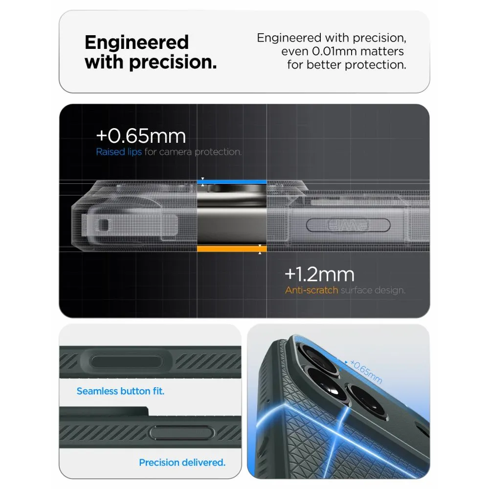 Apple iPhone 18 Pro Max Telefona vāciņš zaļš SPIGEN LIQUID AIR