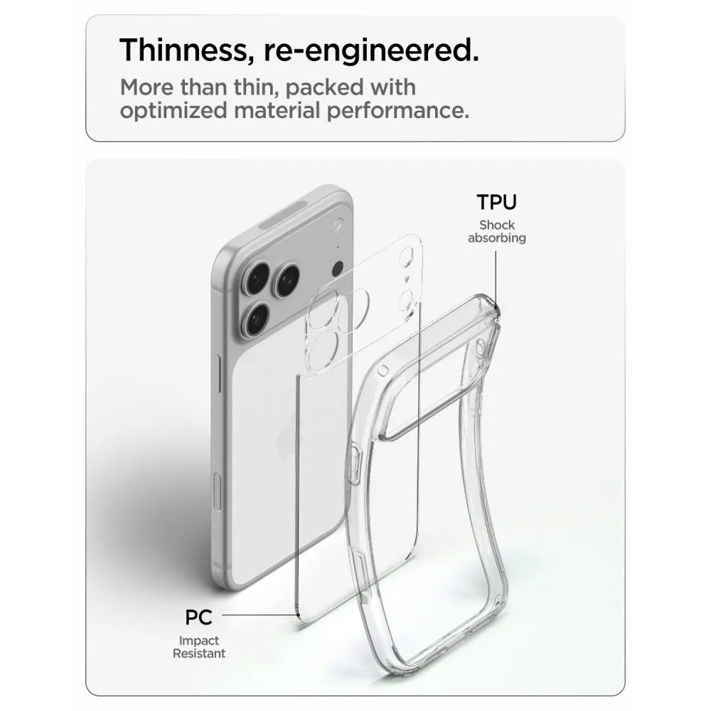 Apple iPhone 18 Pro Max чехол прозрачный SPIGEN ULTRA HYBRID