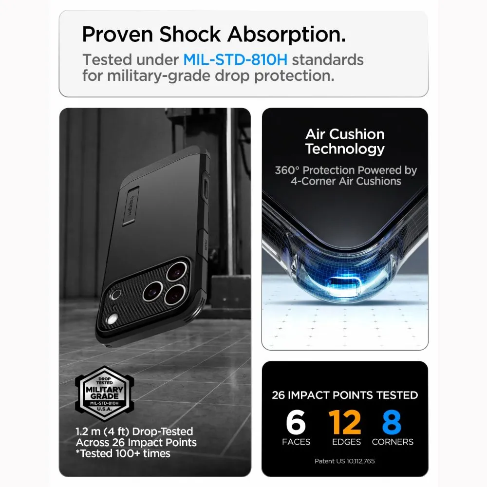Apple iPhone 18 Pro Max Telefona vāciņš  SPIGEN TOUGH ARMOR T MAGSAFE