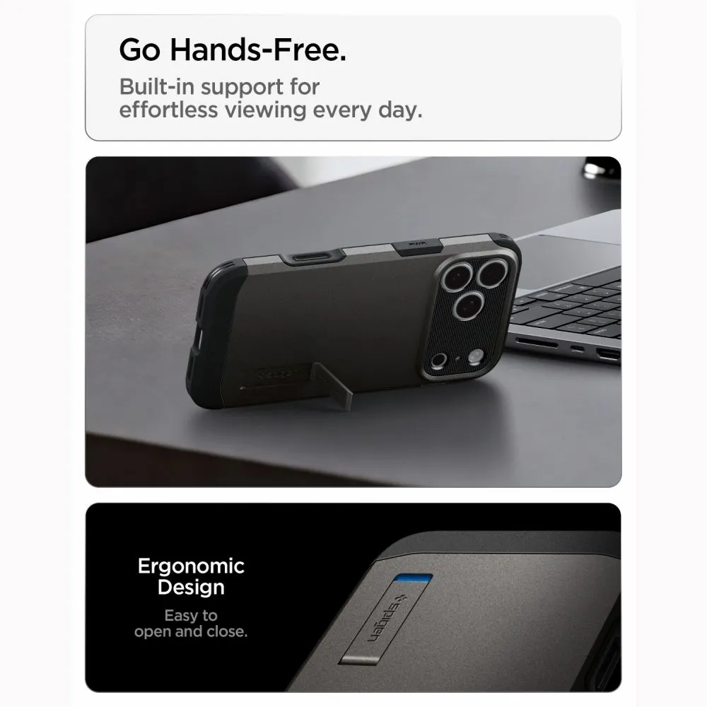 Apple iPhone 18 Pro Max Telefona vāciņš SPIGEN TOUGH ARMOR T MAGSAFE