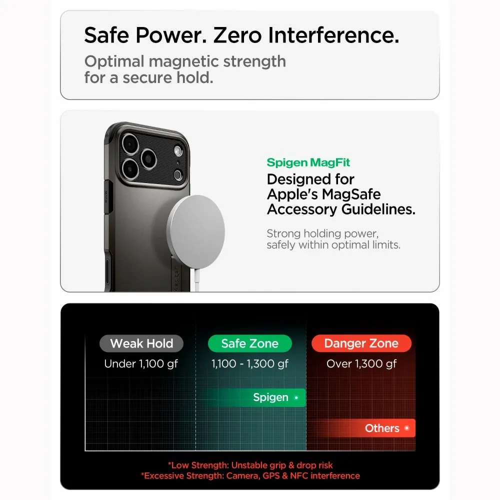 Apple iPhone 18 Pro Max Telefona vāciņš SPIGEN TOUGH ARMOR T MAGSAFE
