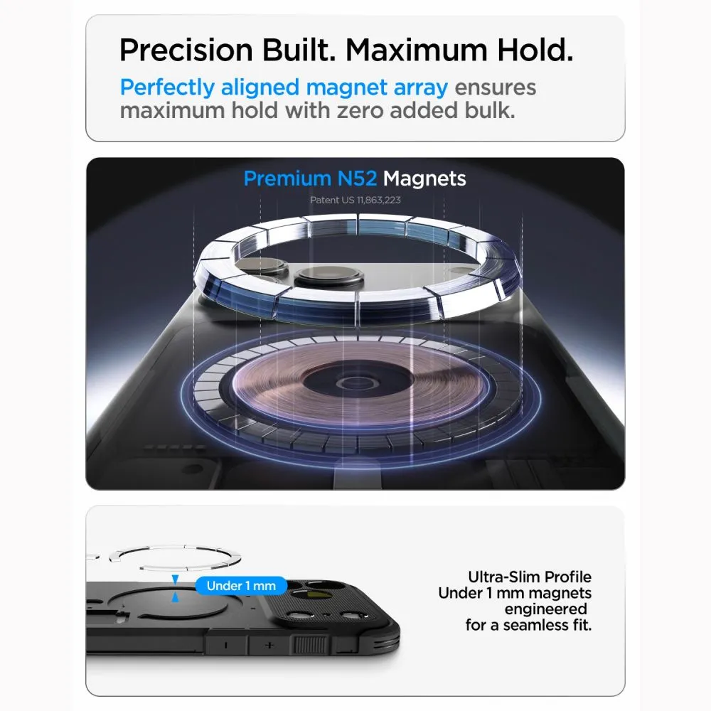 Apple iPhone 18 Pro Max Telefona vāciņš SPIGEN TOUGH ARMOR T MAGSAFE