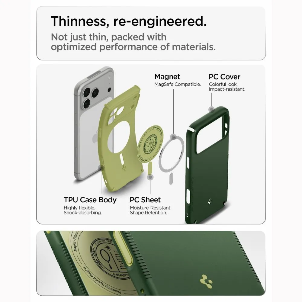 Apple iPhone 18 Pro Max Phone Cover  SPIGEN NANO POP HYBRID MAGSAFE