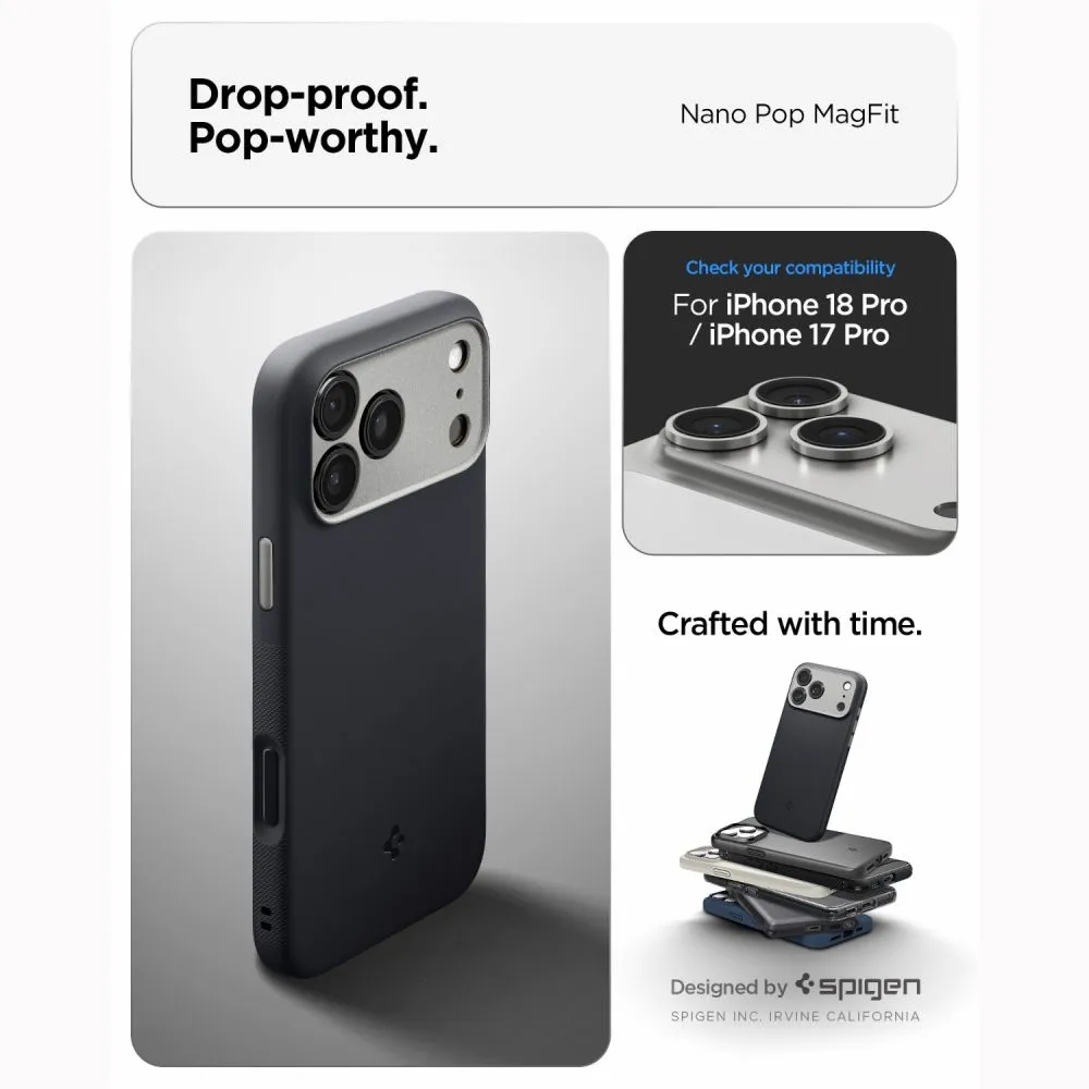 Apple iPhone 18 Pro Max Telefoni kaaned SPIGEN NANO POP MAGSAFE