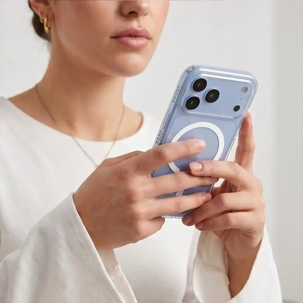 Apple iPhone 18 Pro Max Telefona vāciņš caurspīdīgs TECH-PROTECT FLEXAIR HYBRID MAGSAFE