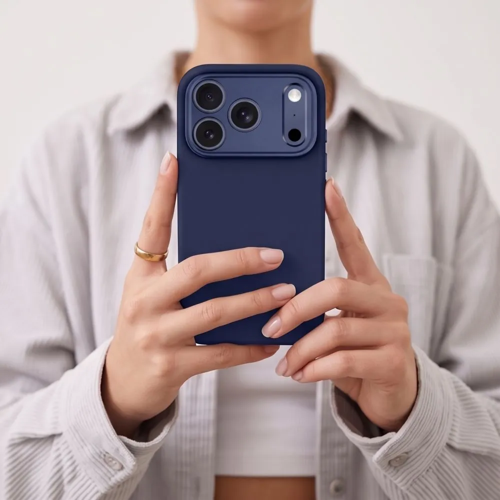 Apple iPhone 18 Pro Max Telefona vāciņš zils TECH-PROTECT UNIQ MAGSAFE CC