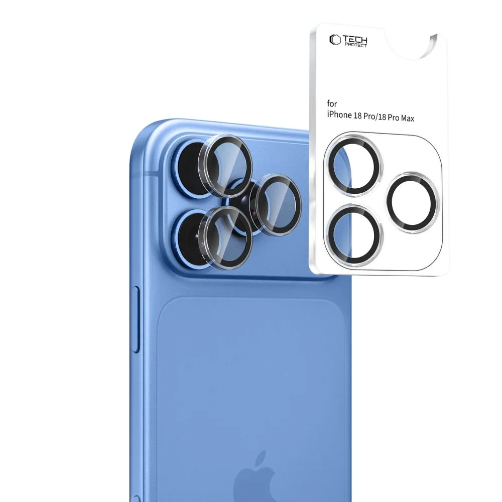 Apple iPhone 18 Pro Max Screen Protector  TECH-PROTECT CAMRING FIT+