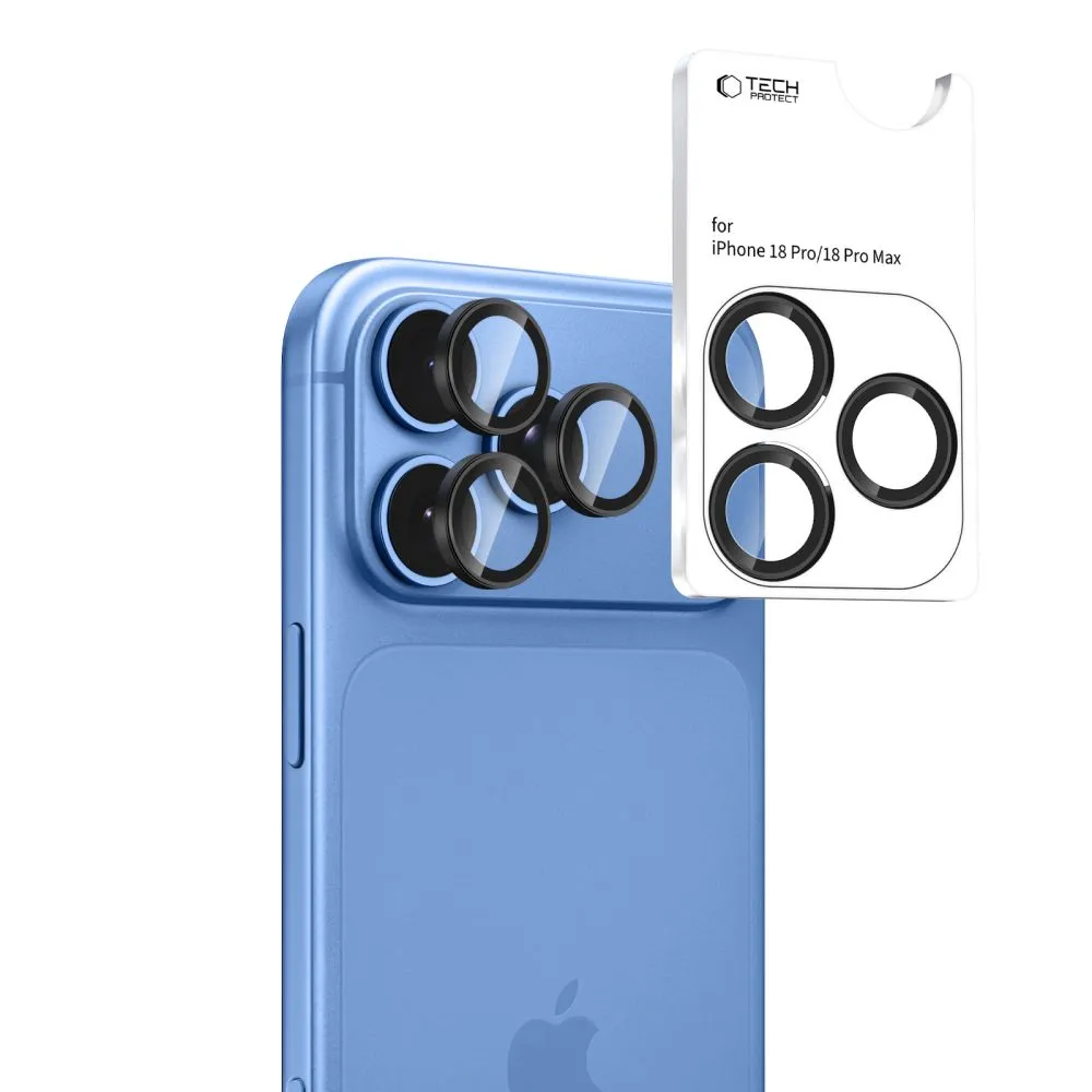Apple iPhone 18 Pro Max Screen Protector  TECH-PROTECT CAMRING FIT+