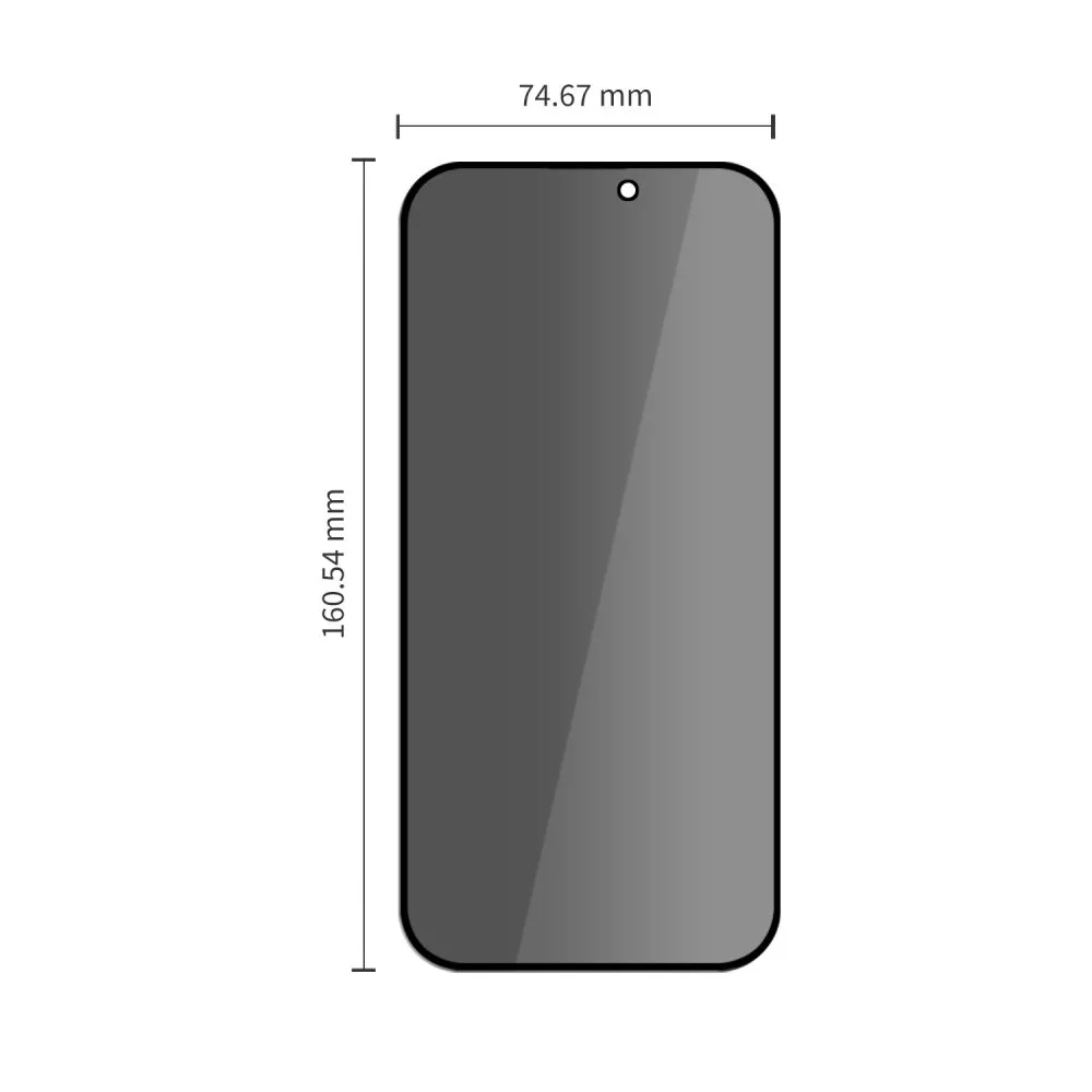Apple iPhone 18 Pro Max Screen Protector  TECH-PROTECT QUICK SET SPY+ PRIVACY 2-PACK