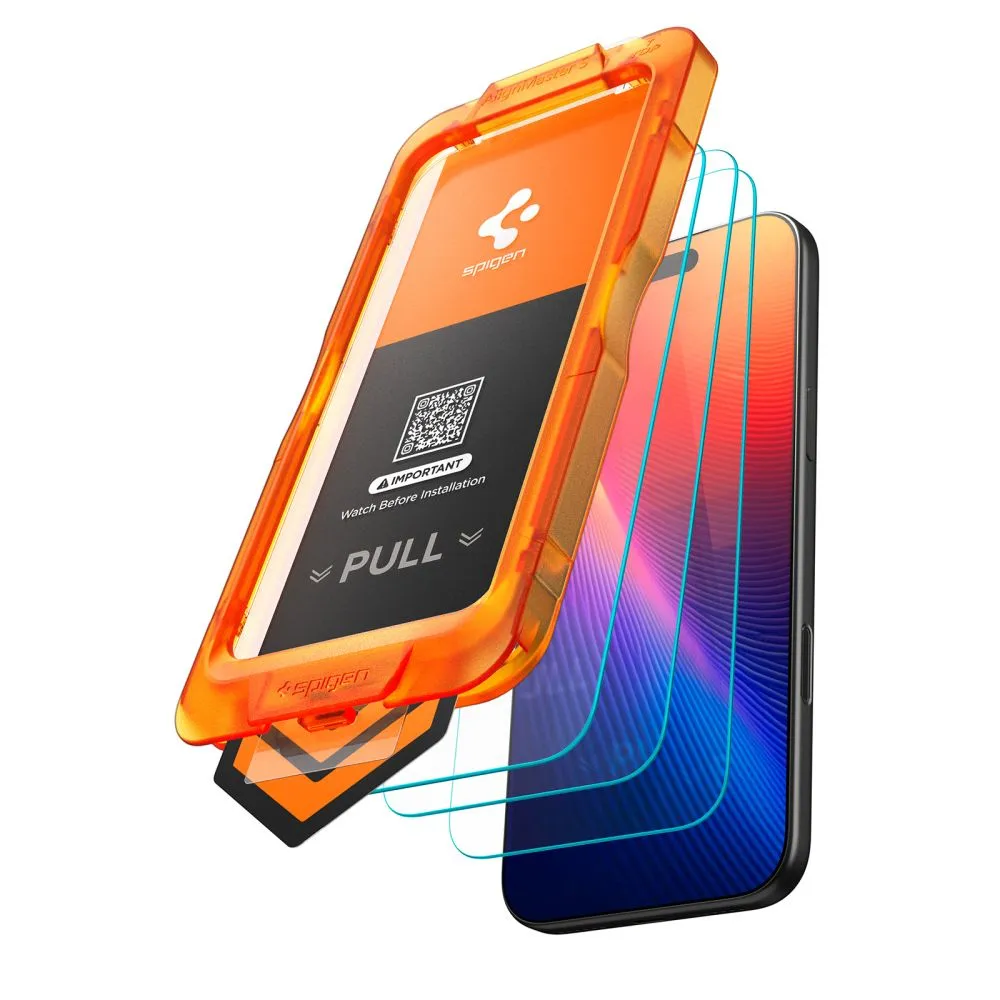 Apple iPhone 18 Pro Max Screen Protector SPIGEN ALM GLAS.TR SLIM 3-PACK