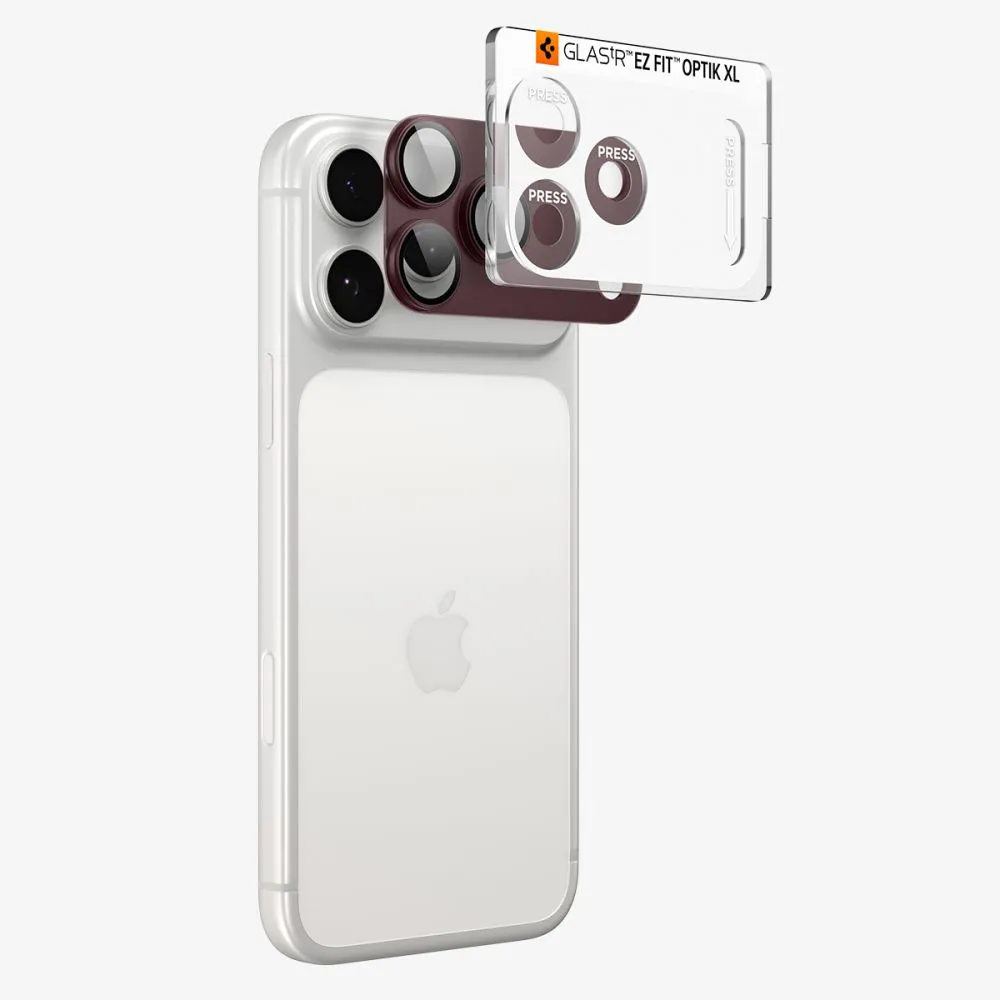 Apple iPhone 18 Pro Max Screen Protector  SPIGEN OPTIK PRO XL GLAS.TR EZ FIT CAMERA PROTECTOR