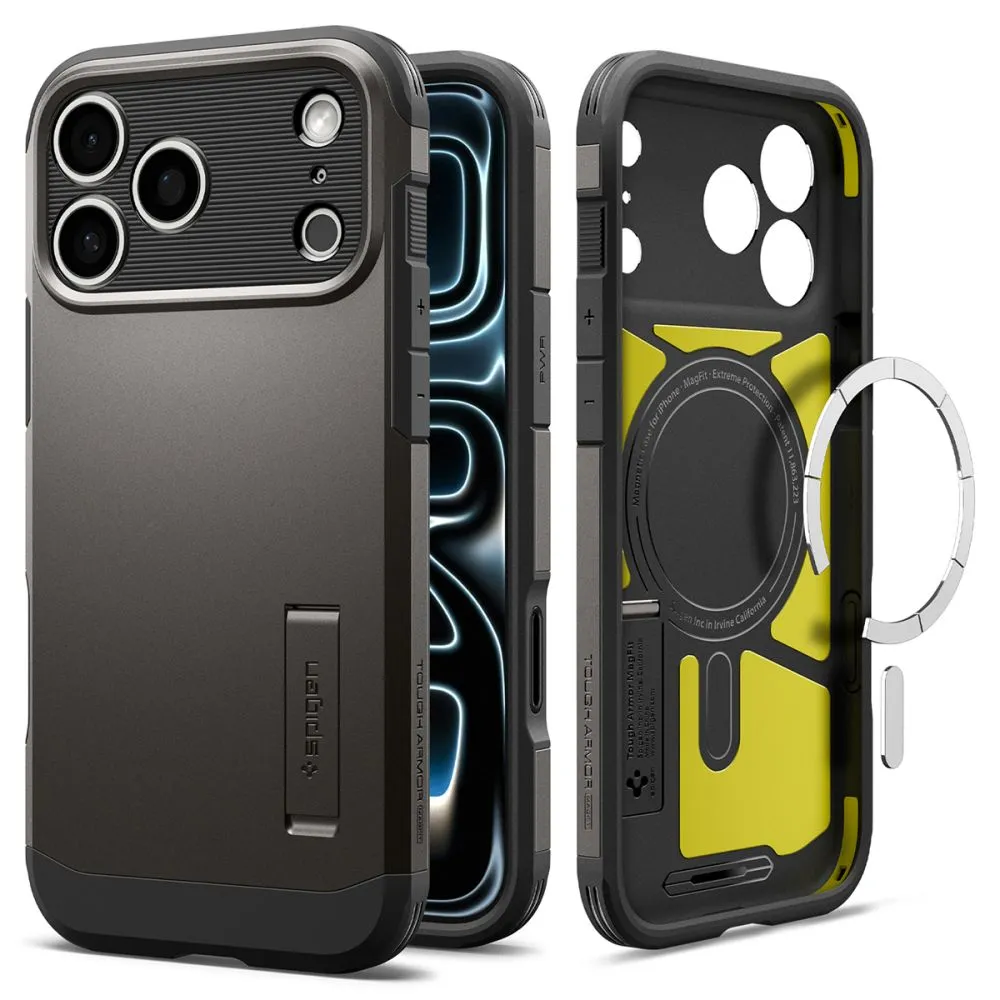 Apple iPhone 18 Pro Max Telefona vāciņš SPIGEN TOUGH ARMOR T MAGSAFE
