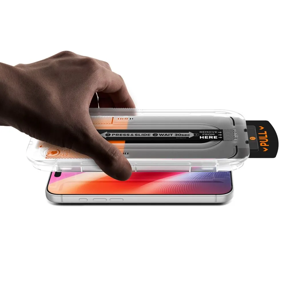 Apple iPhone 18 Pro Max защитное стекло  SPIGEN GLAS.TR EZ FIT PRO HD AC 2-PACK