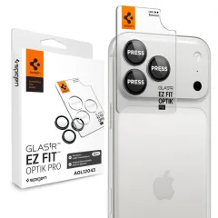iPhone iPhone 18 Pro Max Screen Protector SPIGEN OPTIK PRO GLAS.TR EZ FIT CAMERA PROTECTOR 2-PACK Apple iPhone 18 Pro Max