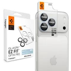 iPhone iPhone 18 Pro Max Screen Protector SPIGEN OPTIK PRO GLAS.TR EZ FIT CAMERA PROTECTOR 2-PACK Apple iPhone 18 Pro Max