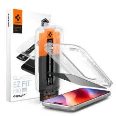 iPhone iPhone 18 Pro Max Screen Protector SPIGEN GLAS.TR EZ FIT PRO HD AC PRIVACY Apple iPhone 18 Pro Max