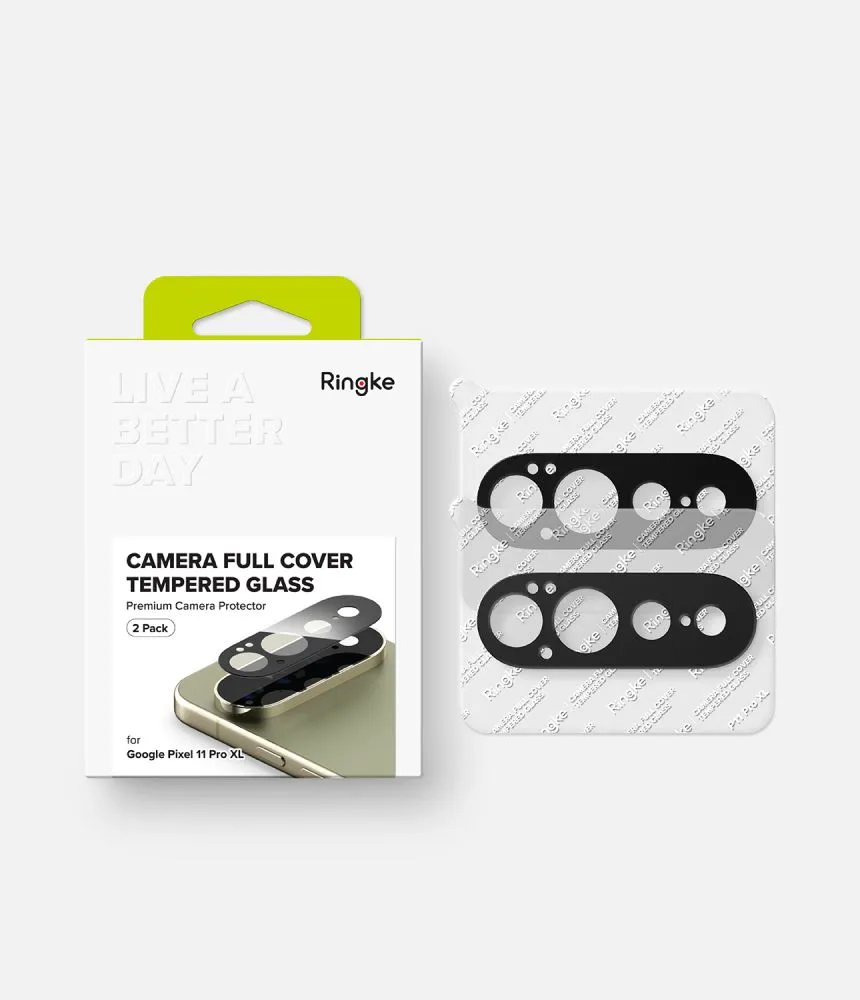 Google Pixel 11 Pro XL Ekraanikaitsed  RINGKE CAMERA FULL COVER 2-PACK