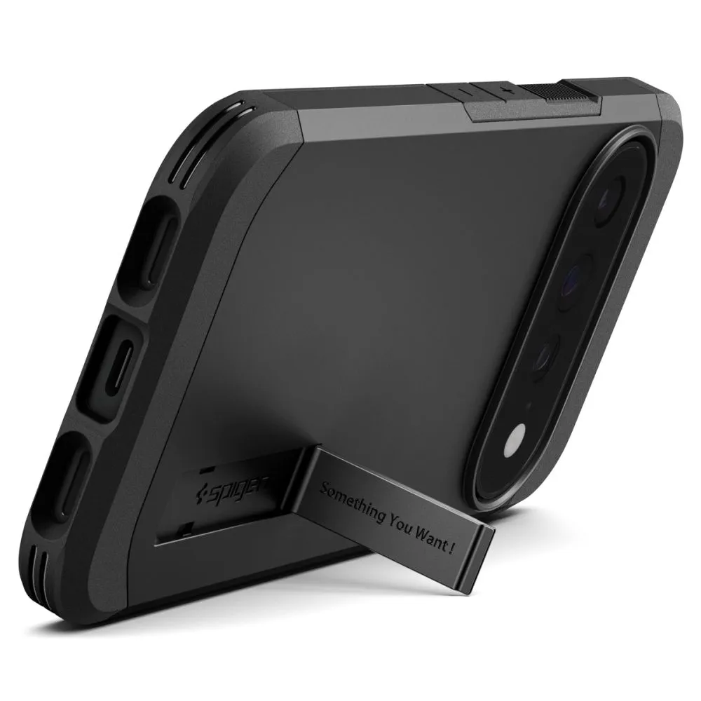 Google Pixel 11 Pro XL Telefoni kaaned must SPIGEN TOUGH ARMOR MAG MAGSAFE