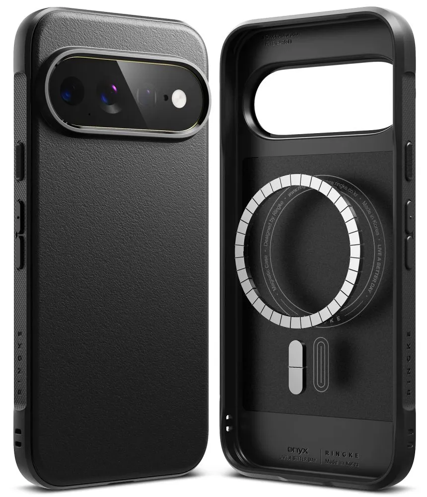 Google Pixel 11 Pro XL Telefono dangteliai Juoda RINGKE ONYX MAGNETIC MAGSAFE