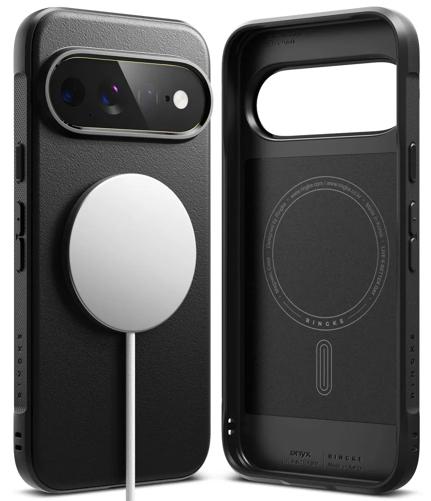Google Pixel 11 Pro XL Telefono dangteliai Juoda RINGKE ONYX MAGNETIC MAGSAFE