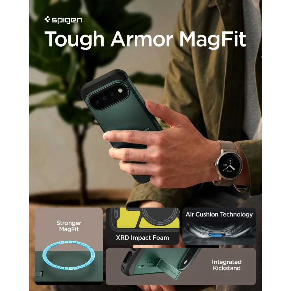 Google Pixel 11 Pro Telefoni kaaned  SPIGEN TOUGH ARMOR MAG MAGSAFE