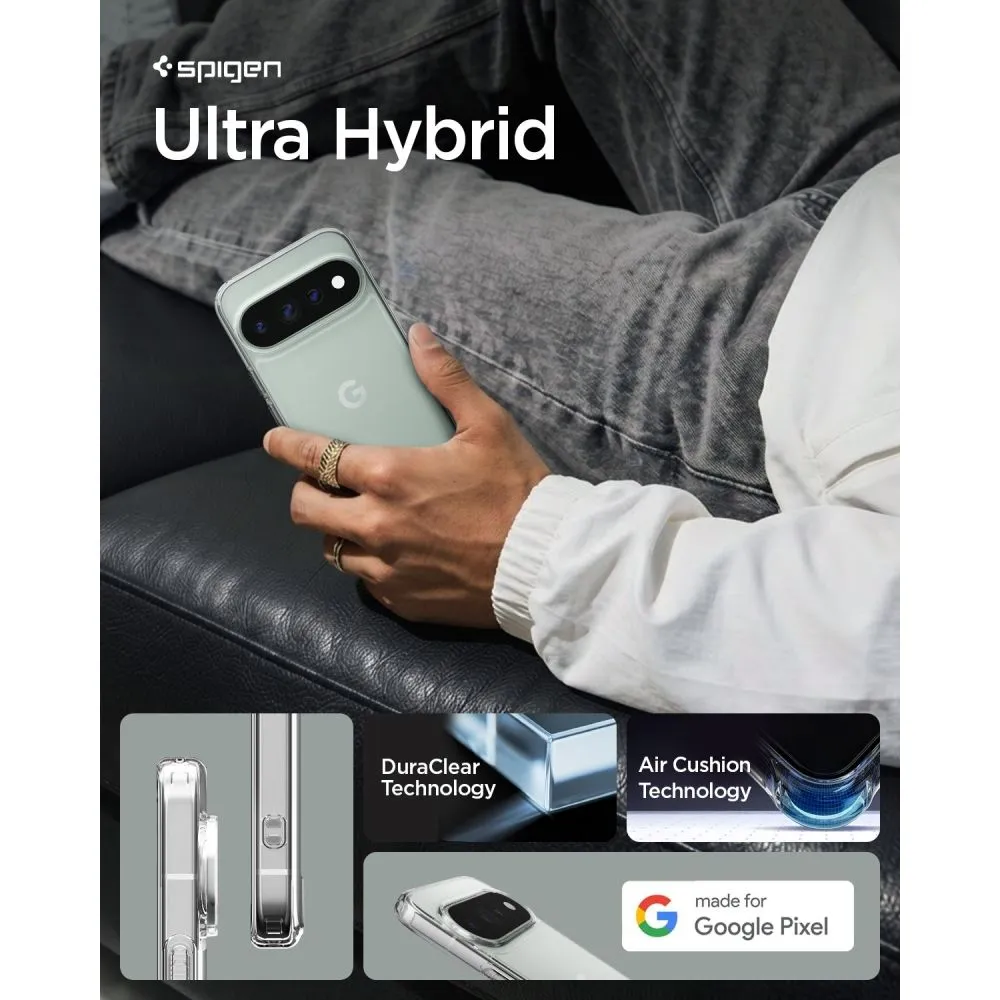 Google Pixel 11 Pro Telefona vāciņš caurspīdīgs SPIGEN ULTRA HYBRID