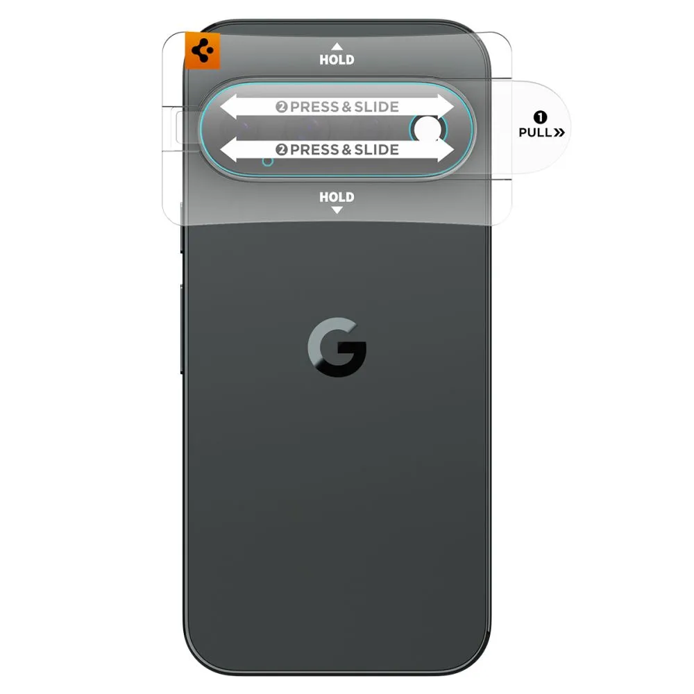 Google Pixel 11 Pro Screen Protector  SPIGEN OPTIK PRO GLAS.TR EZ FIT CAMERA PROTECTOR 2-PACK