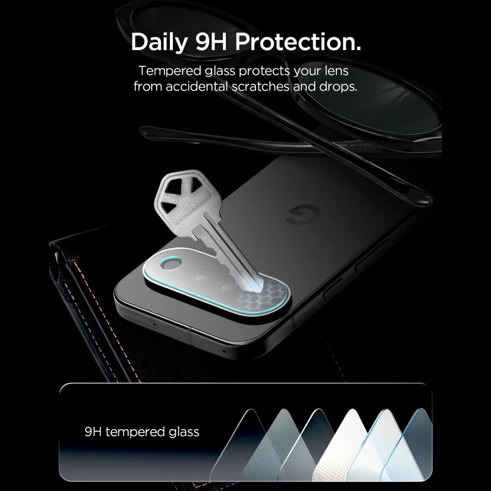 Google Pixel 11 Screen Protector  SPIGEN OPTIK PRO GLAS.TR EZ FIT CAMERA PROTECTOR 2-PACK