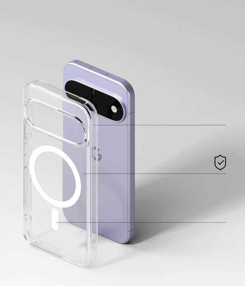 Google Pixel 11 чехол прозрачный RINGKE FUSION MAGNETIC MAGSAFE