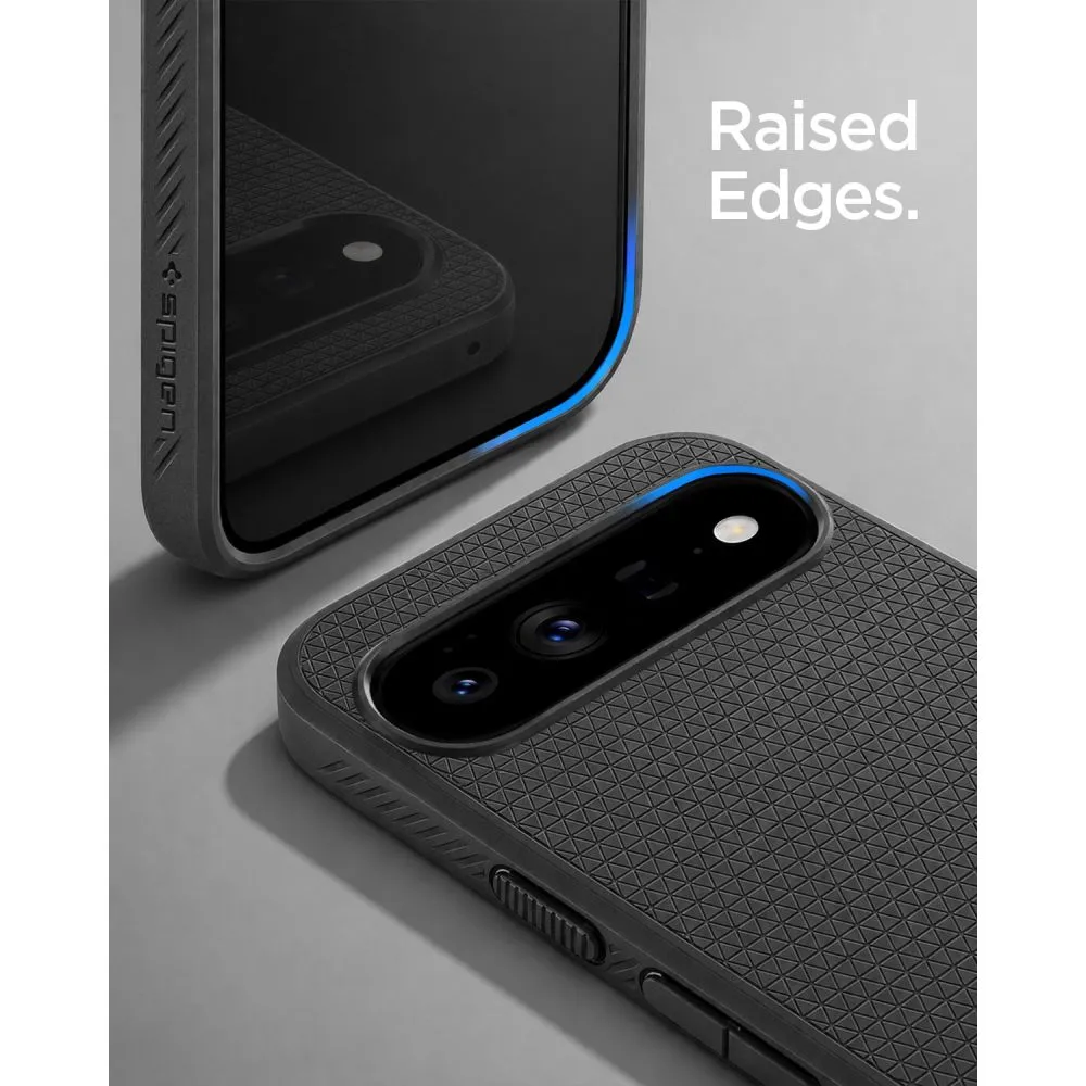 Google Pixel 11 Telefoni kaaned must SPIGEN LIQUID AIR MAG MAGSAFE